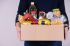 Foto: Box mit Lebensmitteln